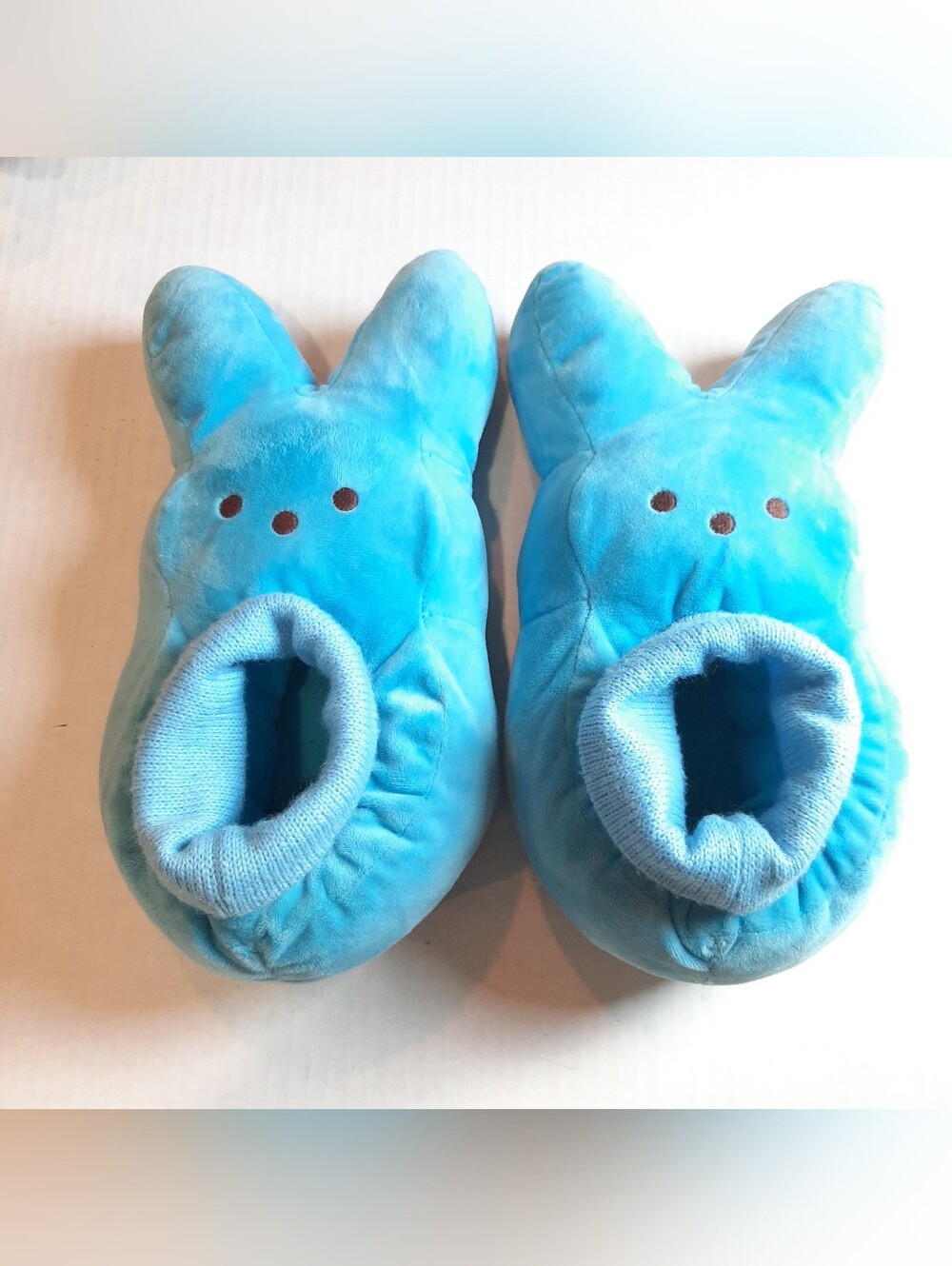 Peeps blue bunny slippers M(13-1)